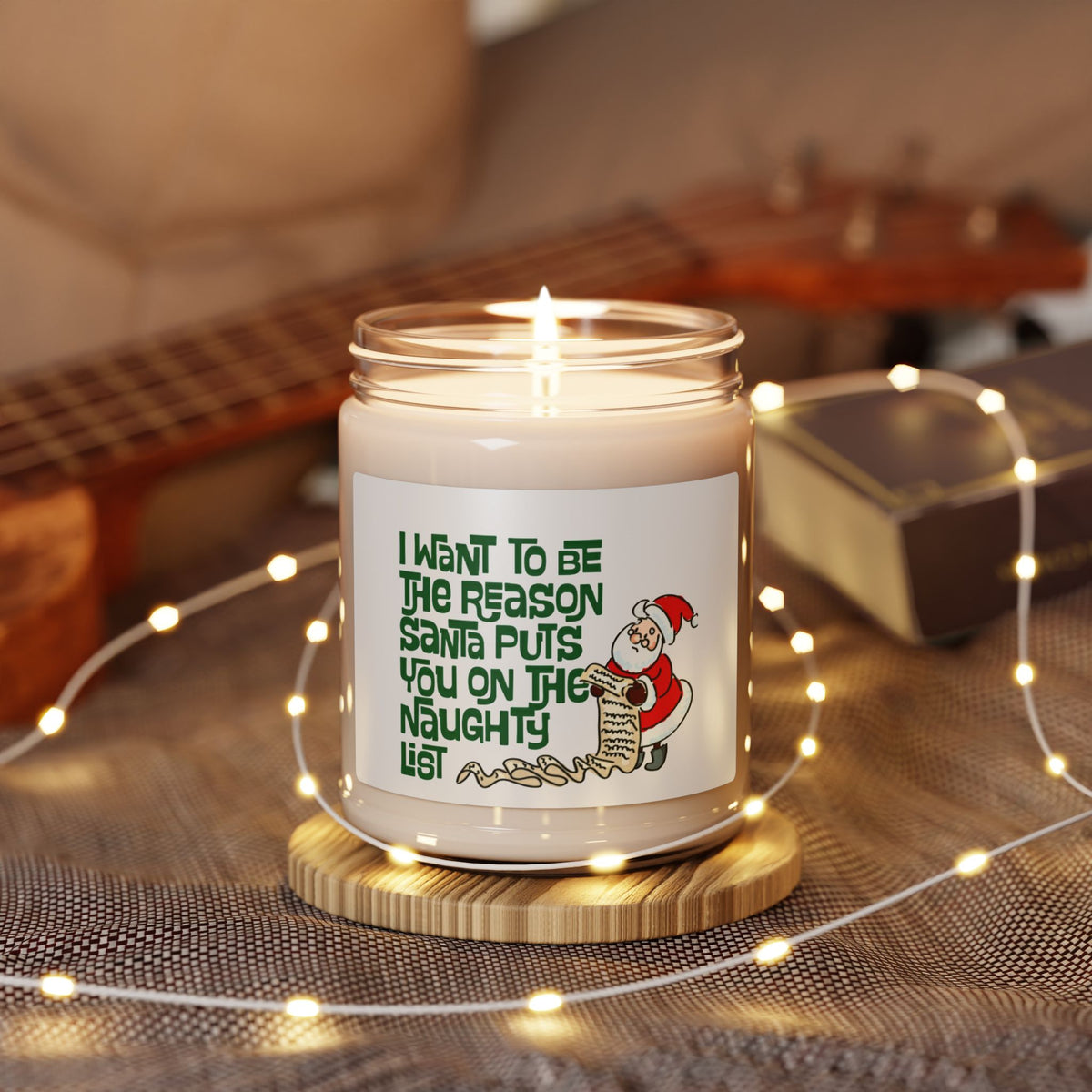 Naughty List Candle
