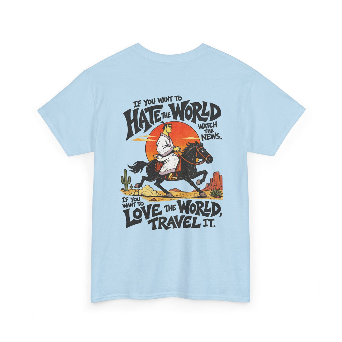 Love the World Travel It Graphic T-Shirt