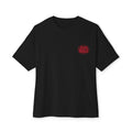 Red Logo Oversized Boxy Tee