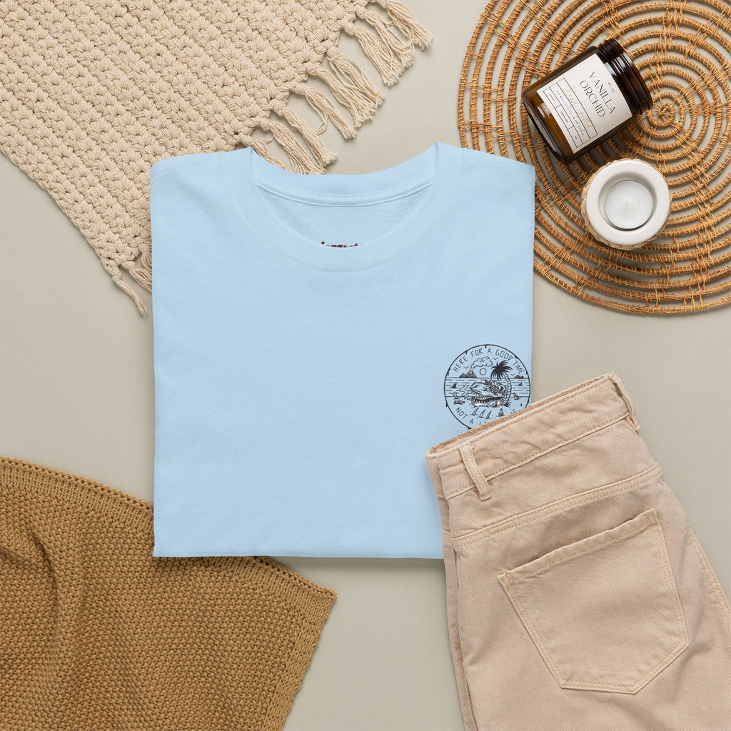 Vintage-Inspired Circular Graphic T-Shirt