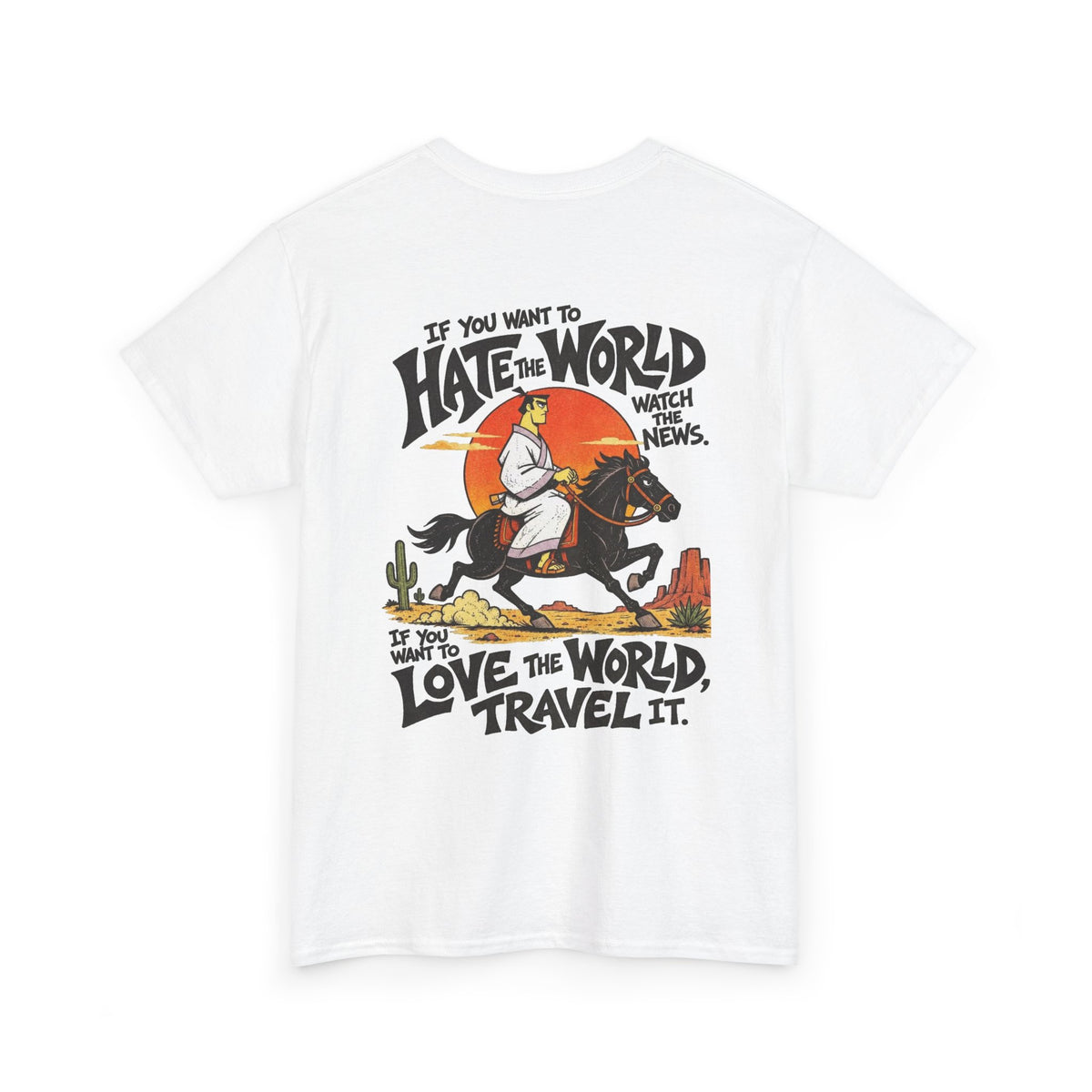 Love the World Travel It Graphic T-Shirt