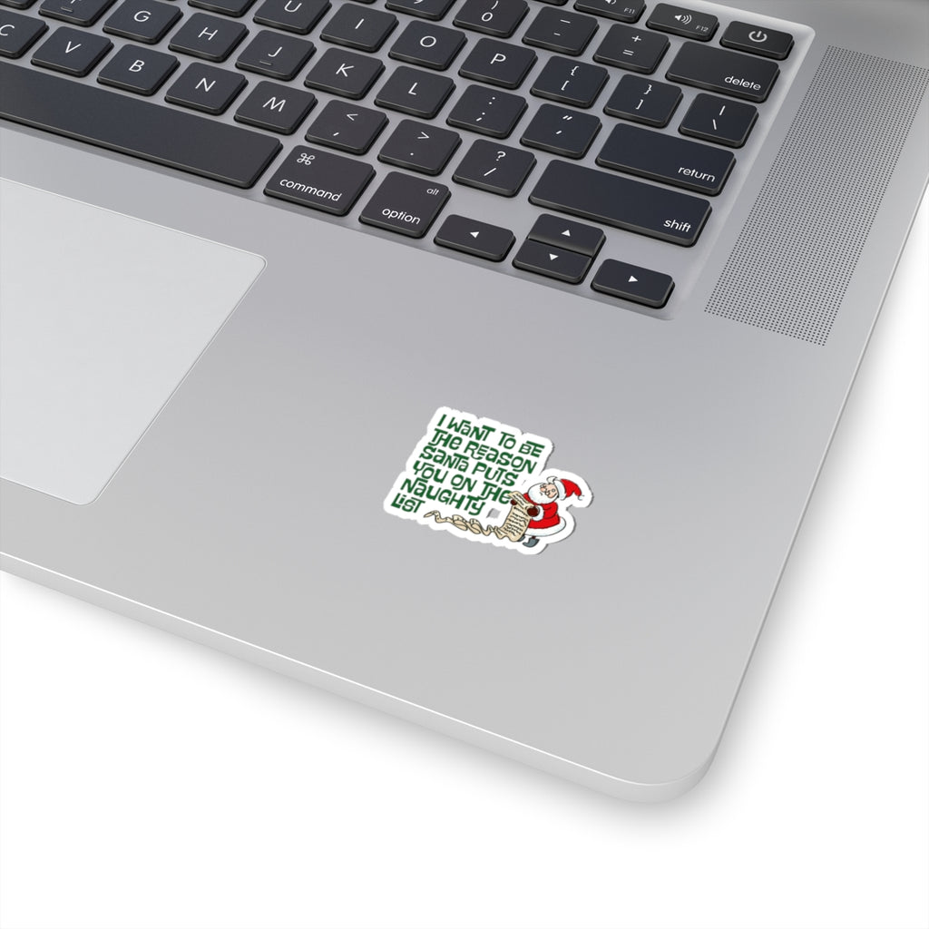 Naughty List Sticker