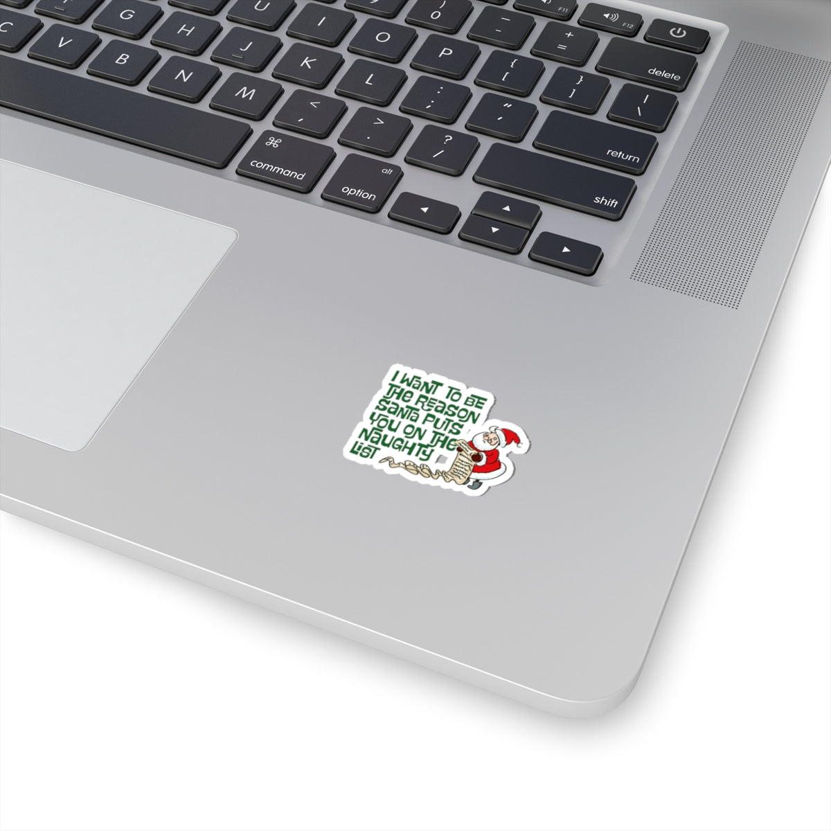 Naughty List Sticker