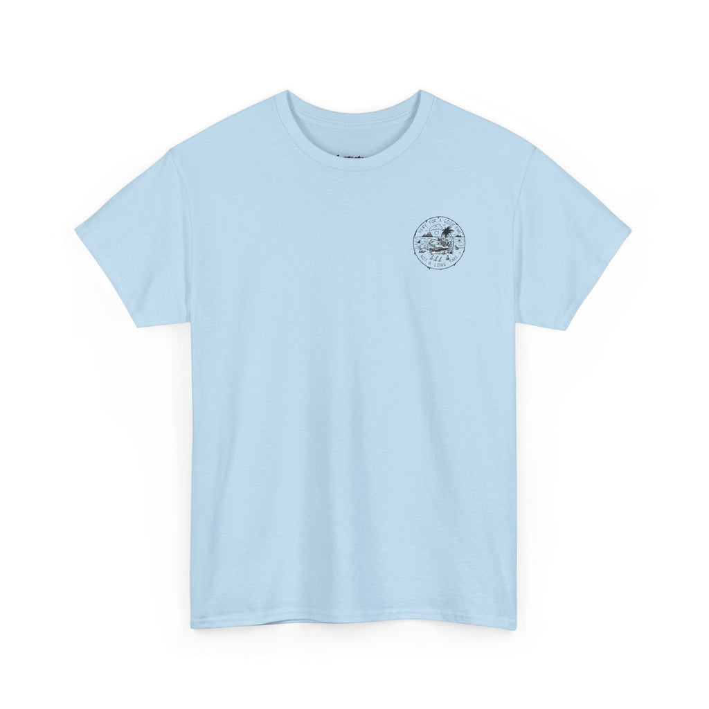 Vintage-Inspired Circular Graphic T-Shirt